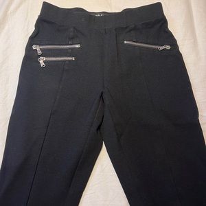 Zara - Zipper Work Friendly Tights in Small